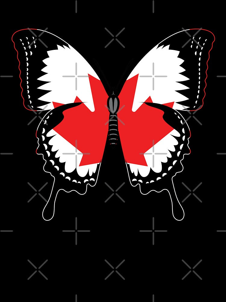 canadian flag butterfly - canada by pretty4u