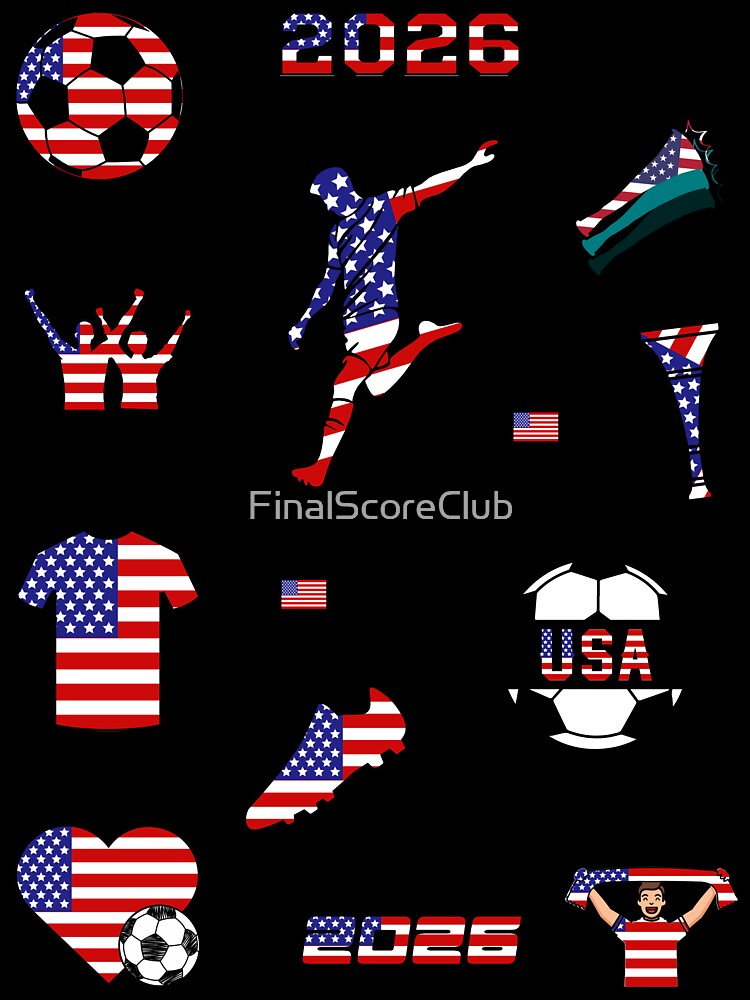 United States 2026 Soccer Collection by FinalScoreClub
