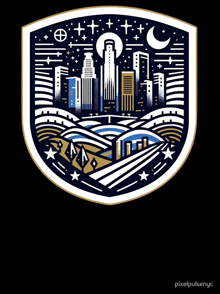 Los Angeles Nightscape by pixelpulsenyc
