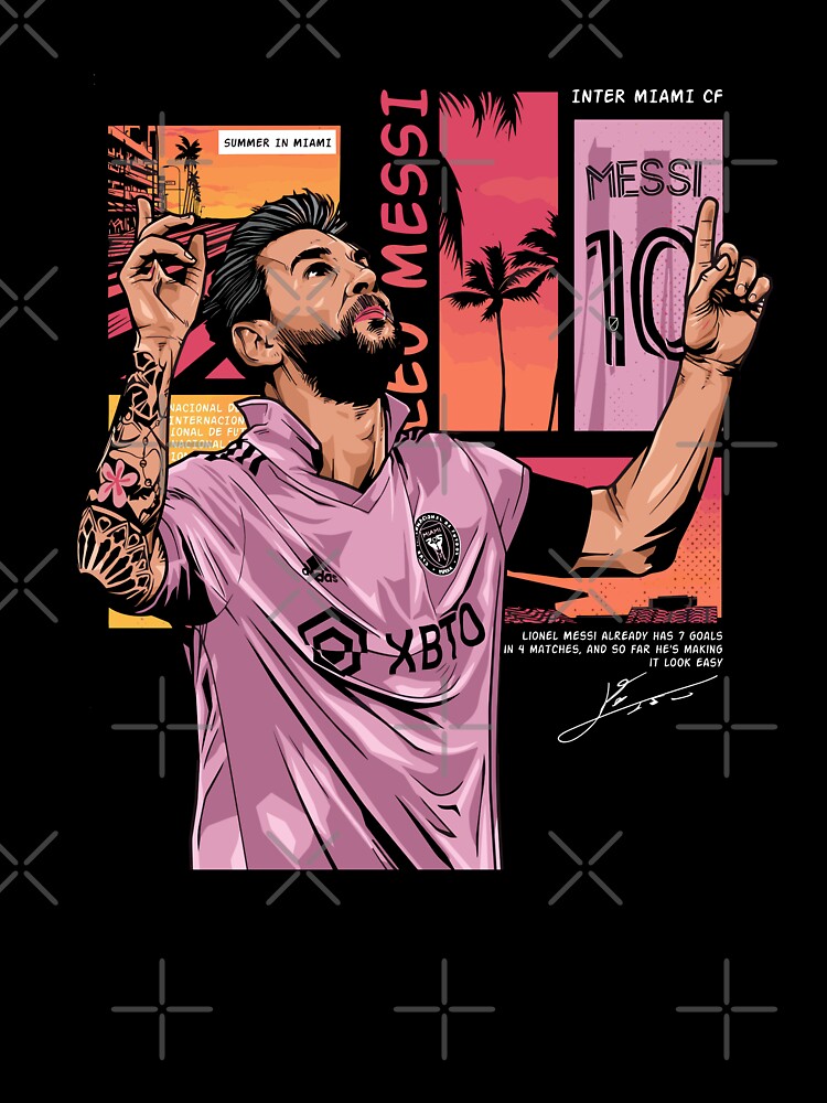 Messi Inter Miami by NF Designs Studio DTF