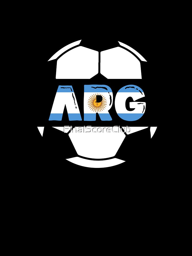 Argentina Soccer ARG Design by FinalScoreClub