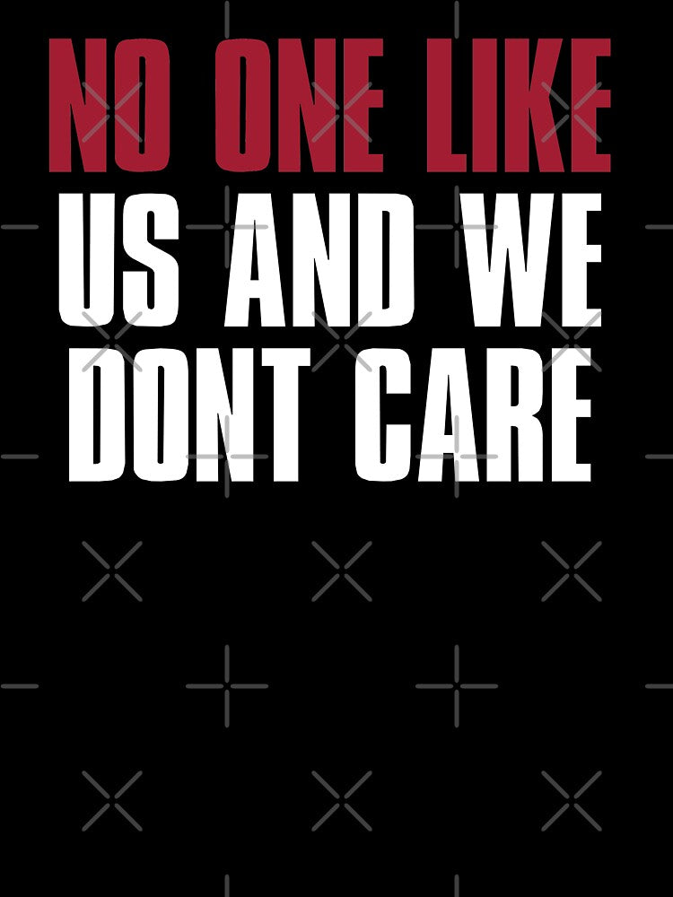 No One like Us and We dont care, Atlanta Sports Red by elhefe