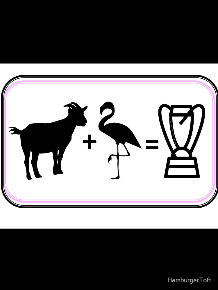 Goat + Flamingo = MLS trophy   Inter Miami + Messi = Succes by HamburgerToft