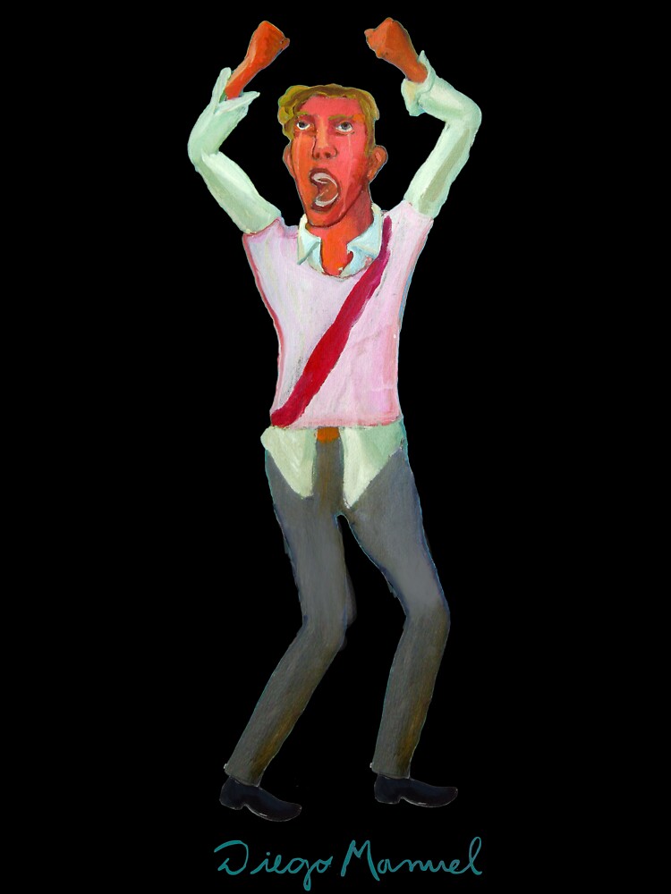 Soccer fan by Diego Manuel Rodriguez