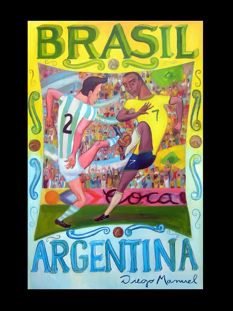 Brasil Argentina by Diego Manuel Rodriguez