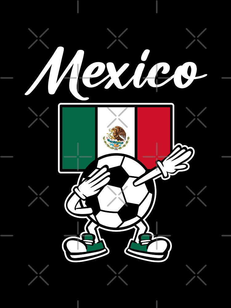 MEXICO - Dabbing Football Soccer Ball - MEXICO by Darling DeDe