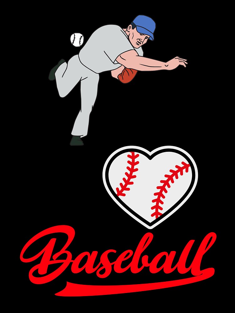 Love Baseball, Ball, Foul, Pitcher Homerun by MaxiiMerch