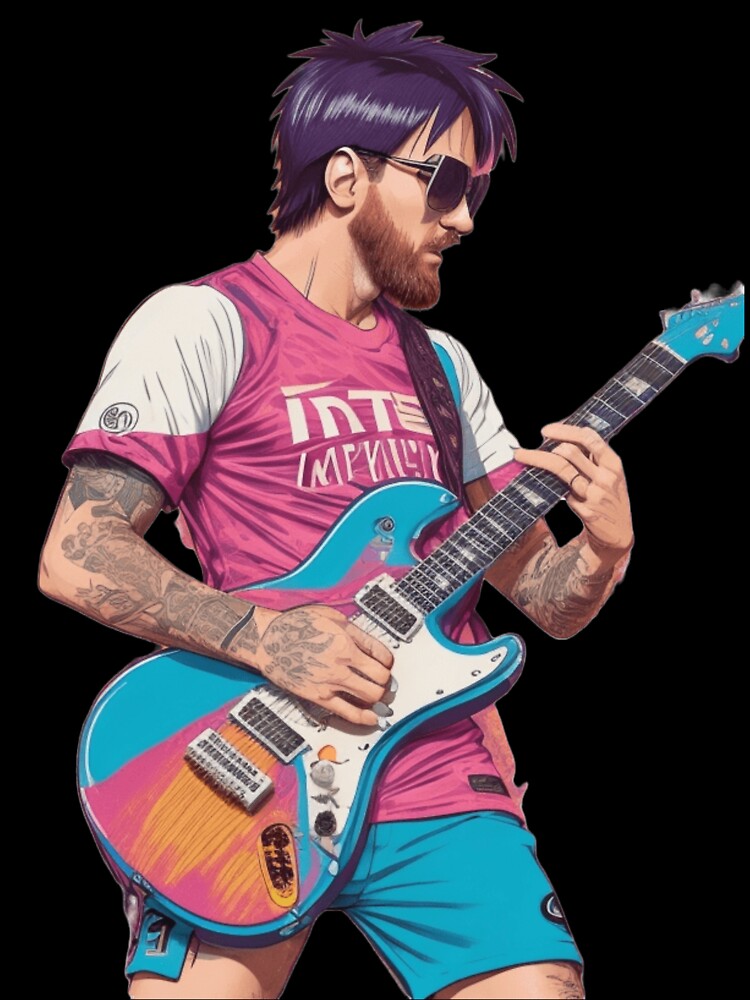 Messi Inter Miami Rock'n'roll by Zenvyra