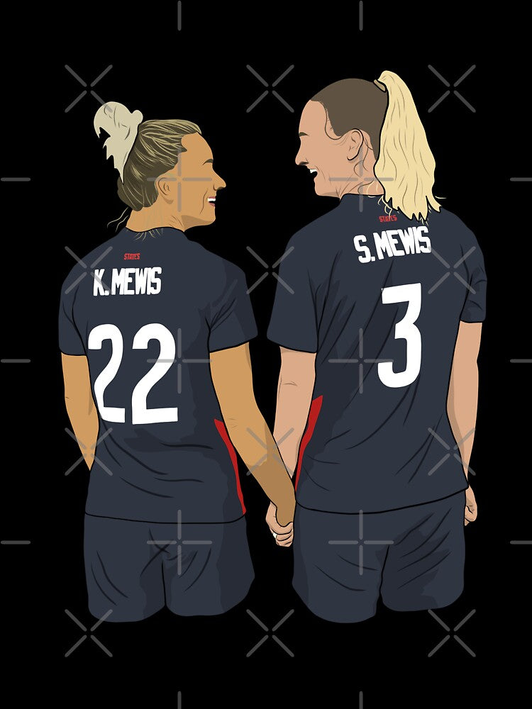 Kristie and Sam Mewis Sisters USA by Hevding