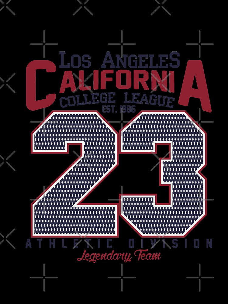 Legendary team Los angeles California College league Athletic division by yassineddy