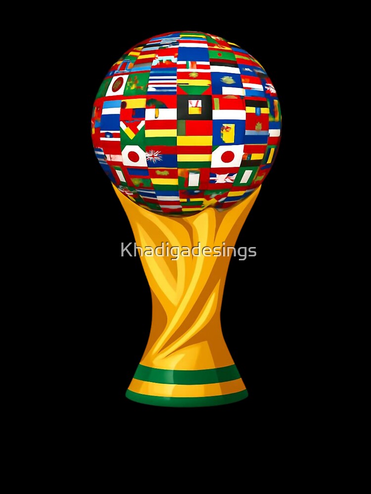 2026 World Cup International Trophy Globe by Khadigadesings