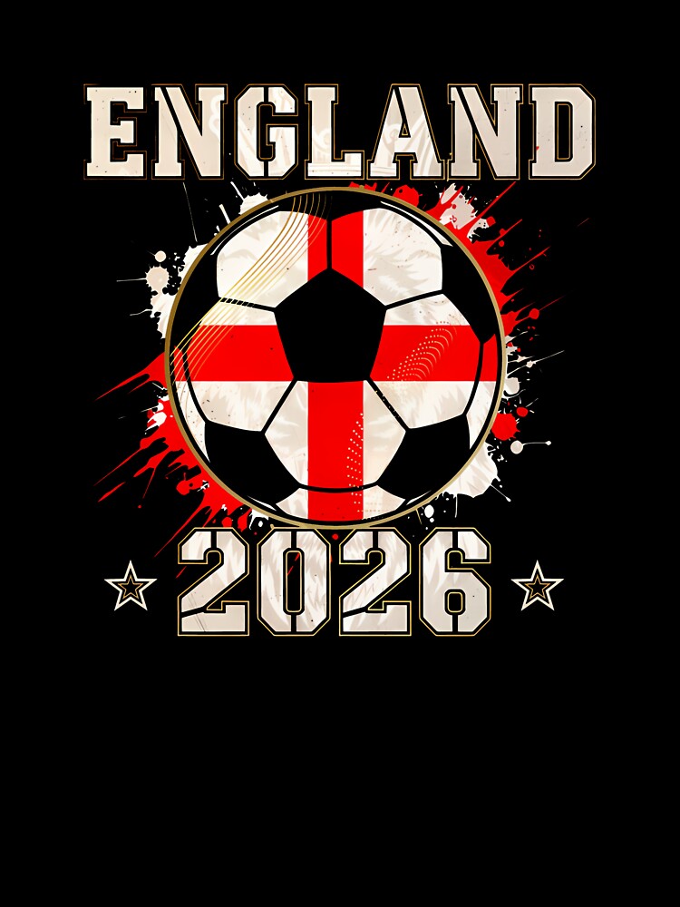 Front Print England Soccer World Cup 2026 - English Fan Gift T-Shirt_84562392 by KTY-NUSS