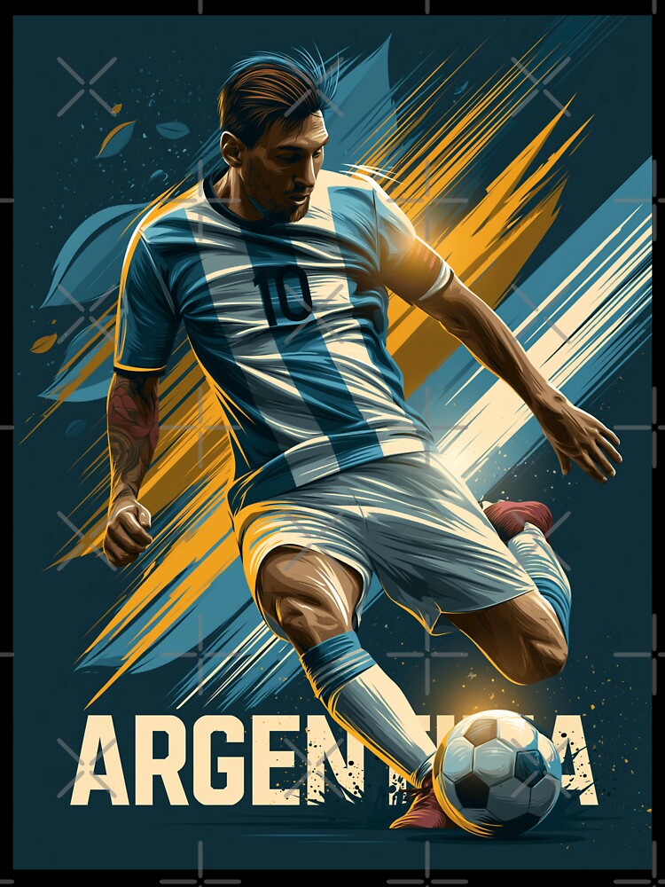 Argentina Soccer by StudioRedKoala