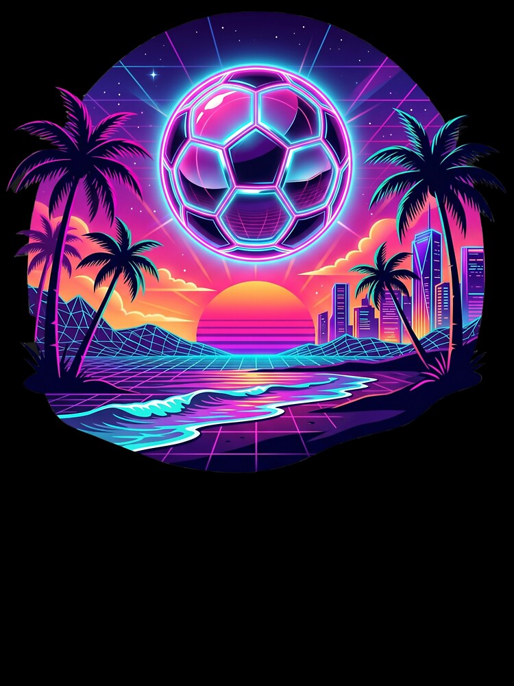 Retro Miami Soccer Club – Vintage Summer Football Vibes by Melia-Store