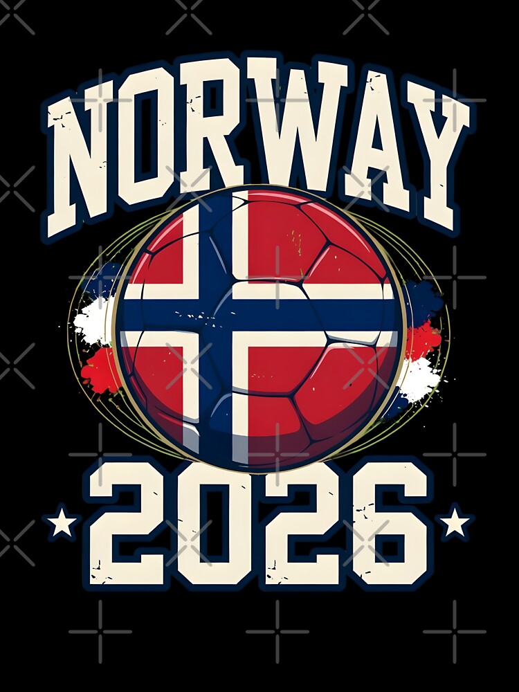 Norway 2026 World Cup Football by dudelinart