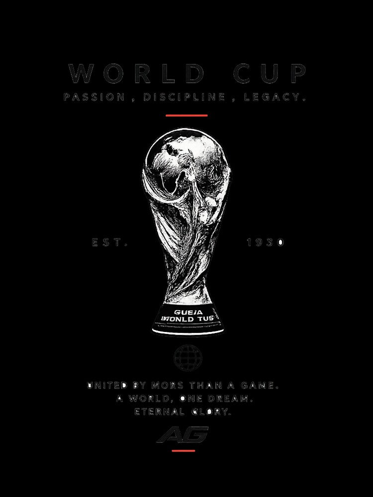 World Cup Football Streetwear Design by AGAutoDesigns