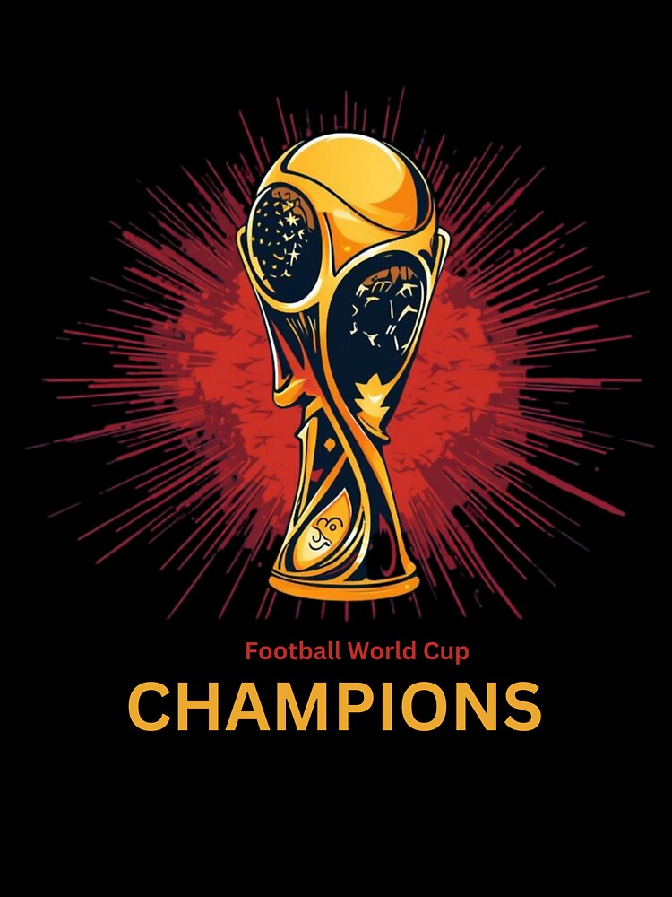 Football World Cup Champions Trophy - Vintage Soccer Victory by PACS0011