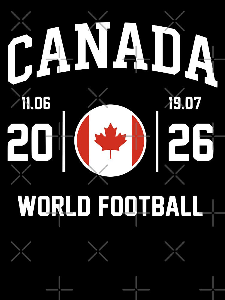 Canada 2026 World Football Fan Sports Supporter Graphic by Imaginationbeyond