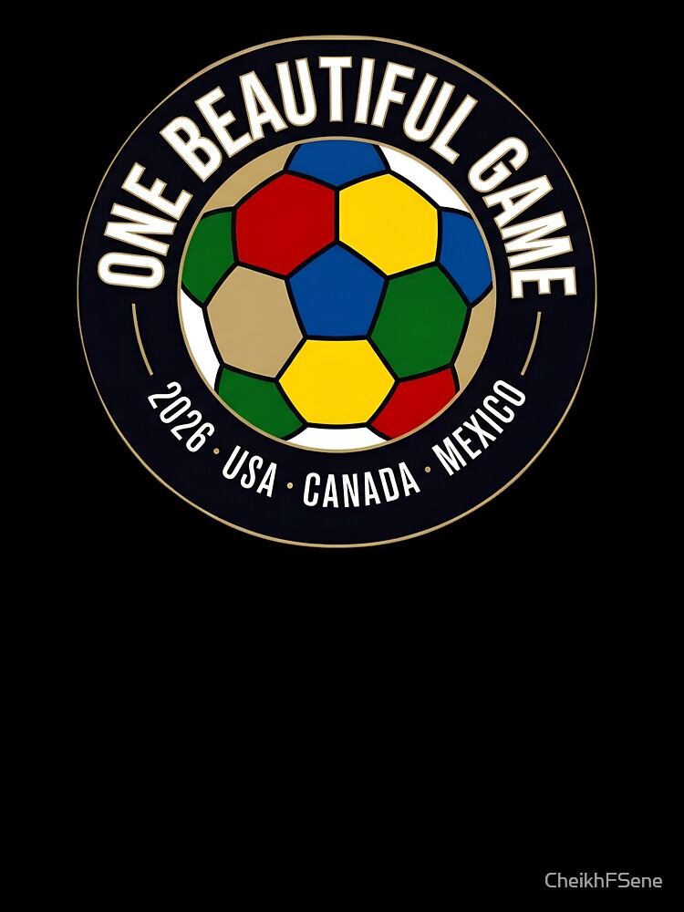 One Beautiful Game 2026 USA Canada Mexico – Football Soccer Fan Tournament Gift by Velustro Shop