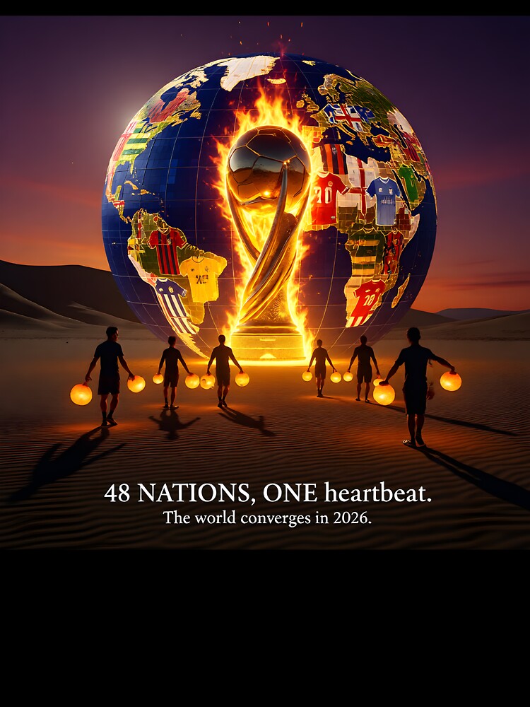 48 Nations, One heartbeat ; The world converges in 2026 by Creative-RE