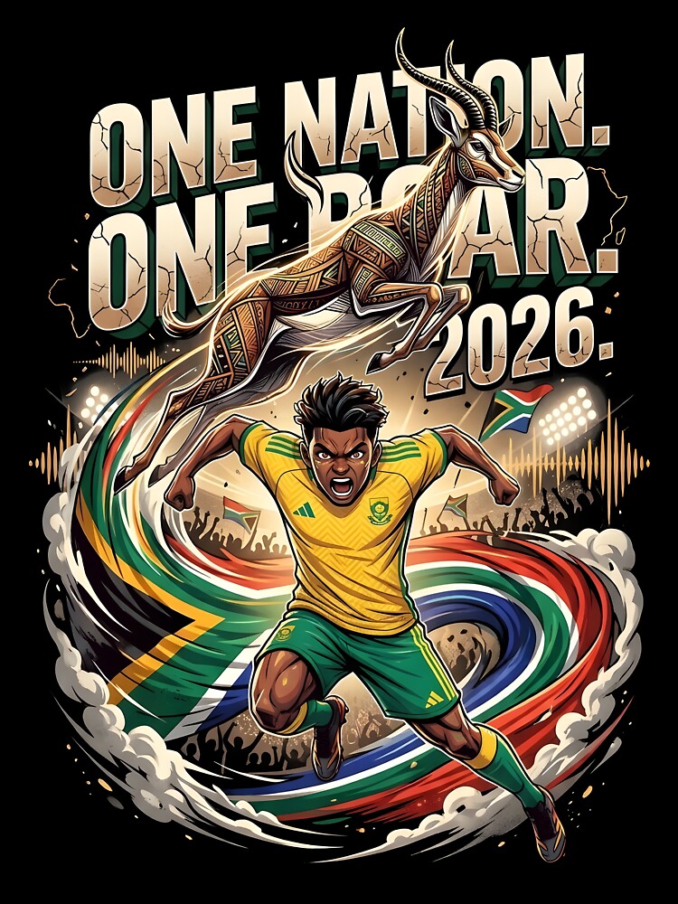 Unstoppable Energy South Africa - Football World Cup 2026 Design by VoidAnimeStudio