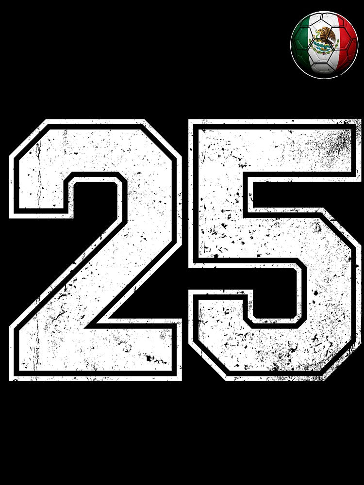 Number 25 Canada Flag Football Fan by BernoNickel