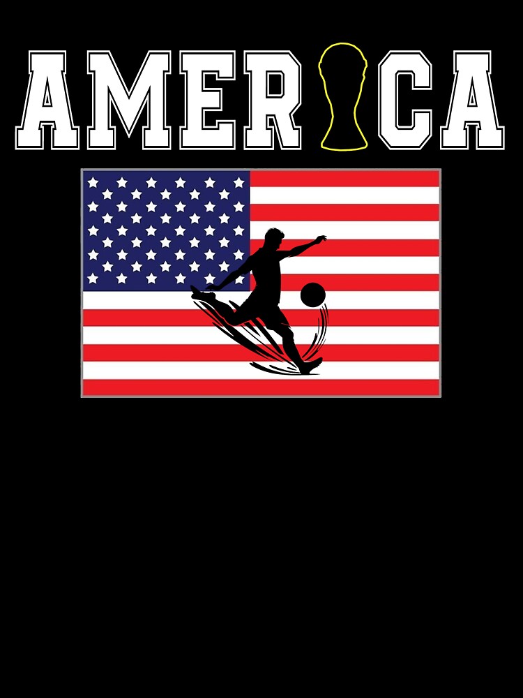 America National Soccer Fan Athletic Graphic by QuiteOrbit