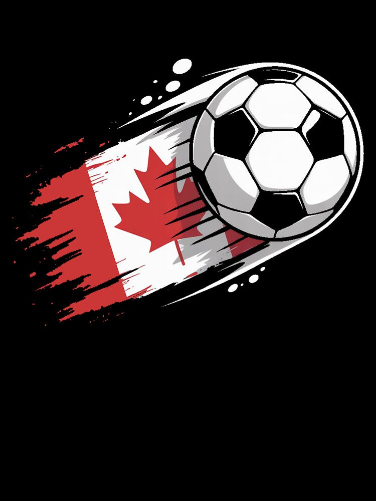 Canada National Soccer Fan Athletic Graphic by QuiteOrbit