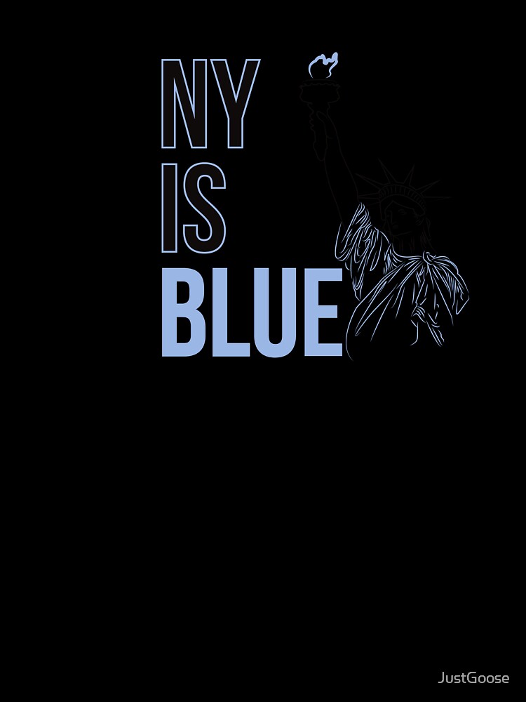 NY Is Blue by JustGoose