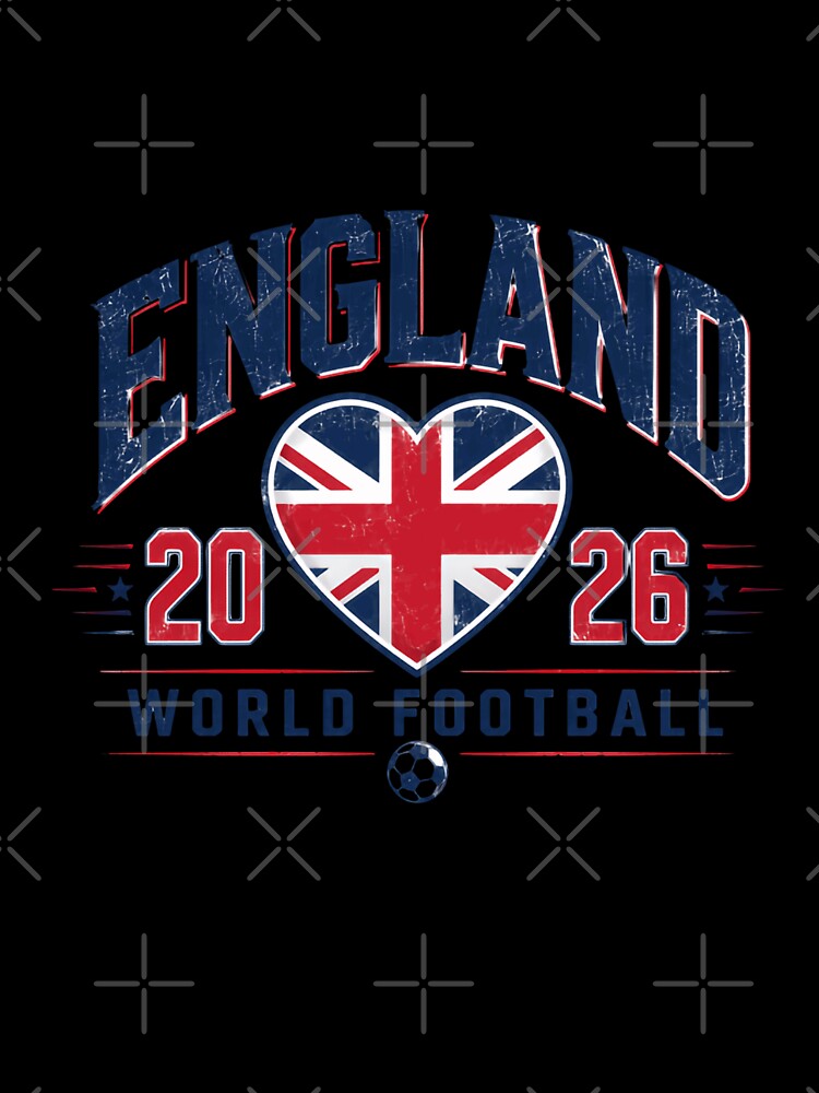 England 2026 World Football English Soccer Team Supporters by JonesFlora2025