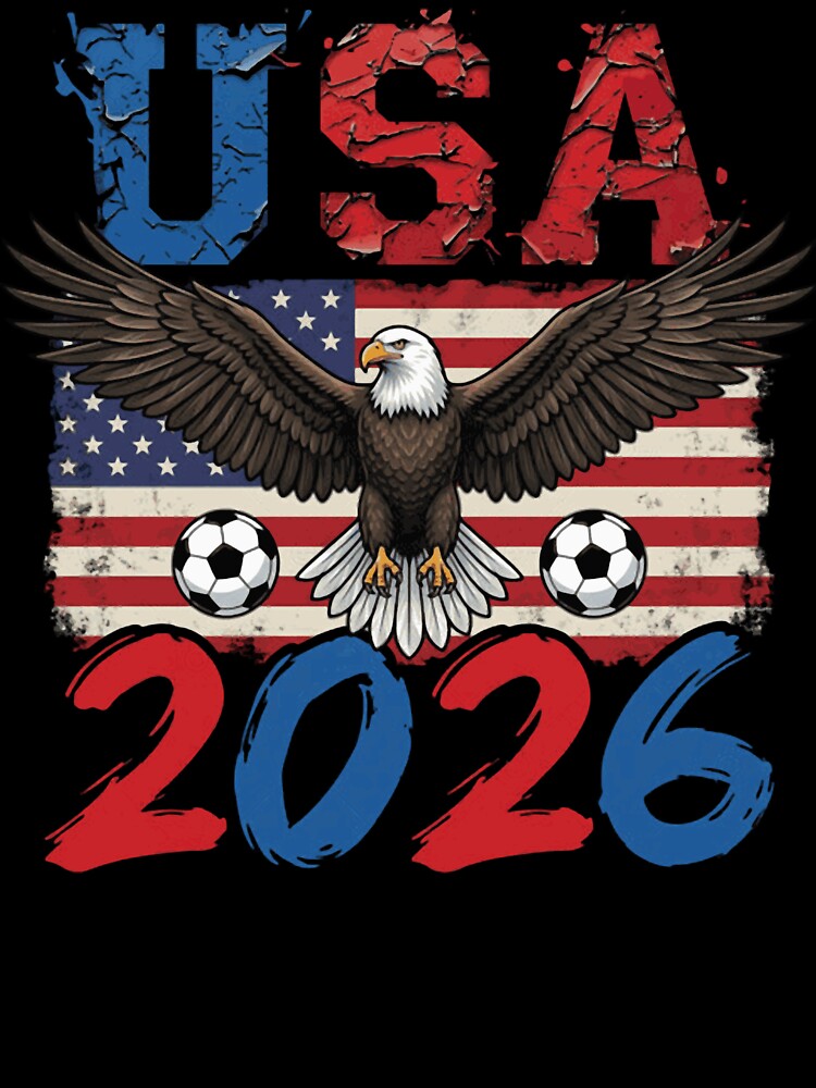 USA world cup 2026 soccer fan by ChrisyBonanno