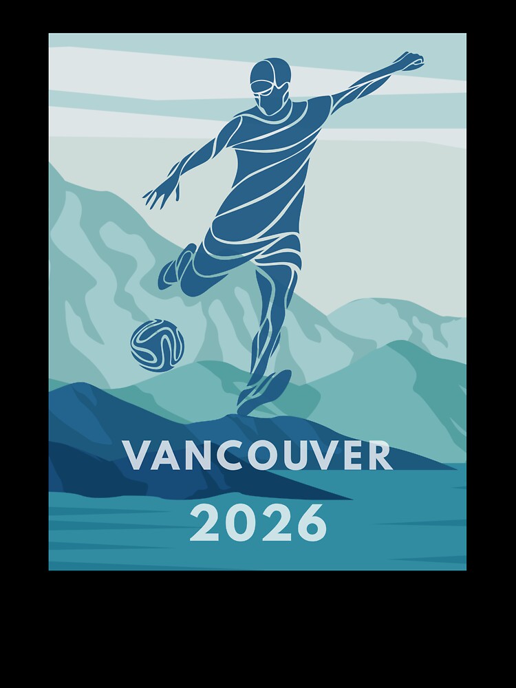 Vancouver 2026 soccer t-shirt by XDivineTees