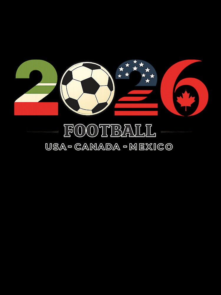 Football 2026 USA Canada Mexico by farzan-design