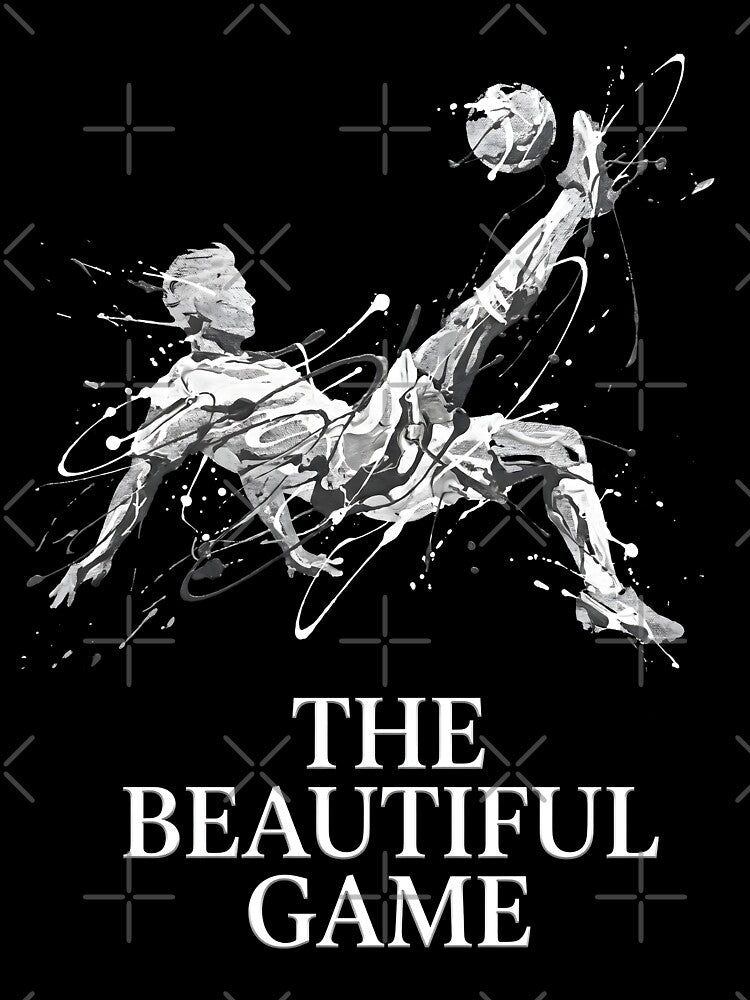 The Beautiful Game Football by MerchViz