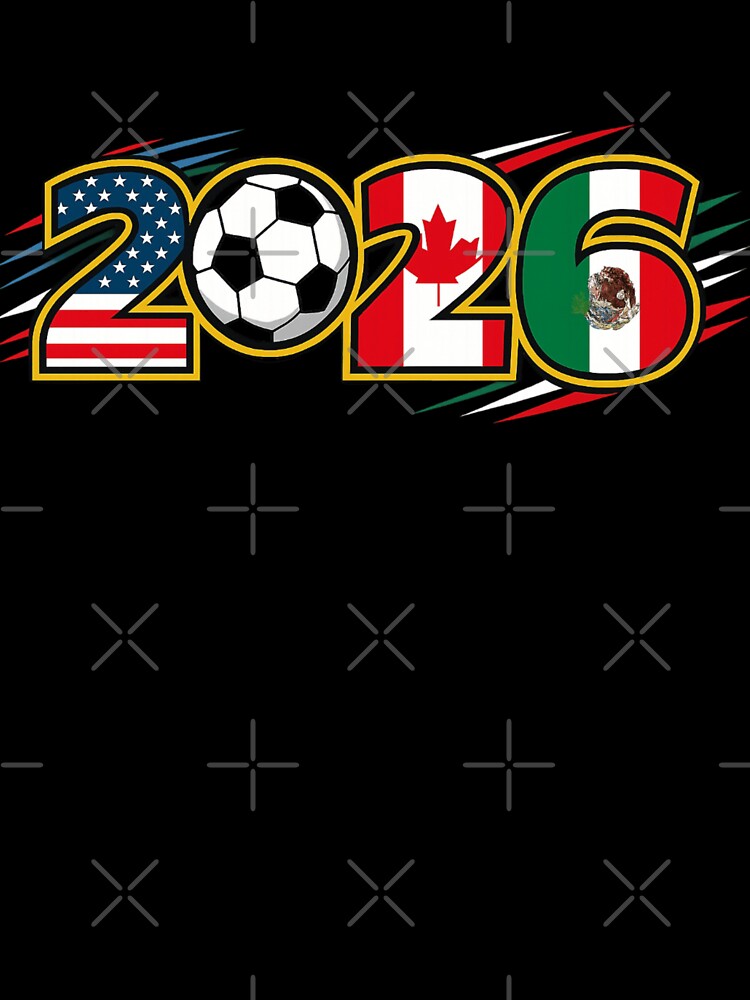 Football World Championship 2026 USA Canada Mexico by Thread&Fable
