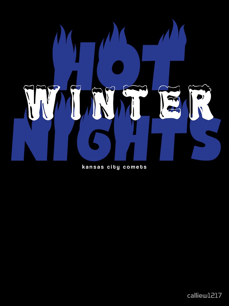 Hot Winter Nights in Blue by calliew1217