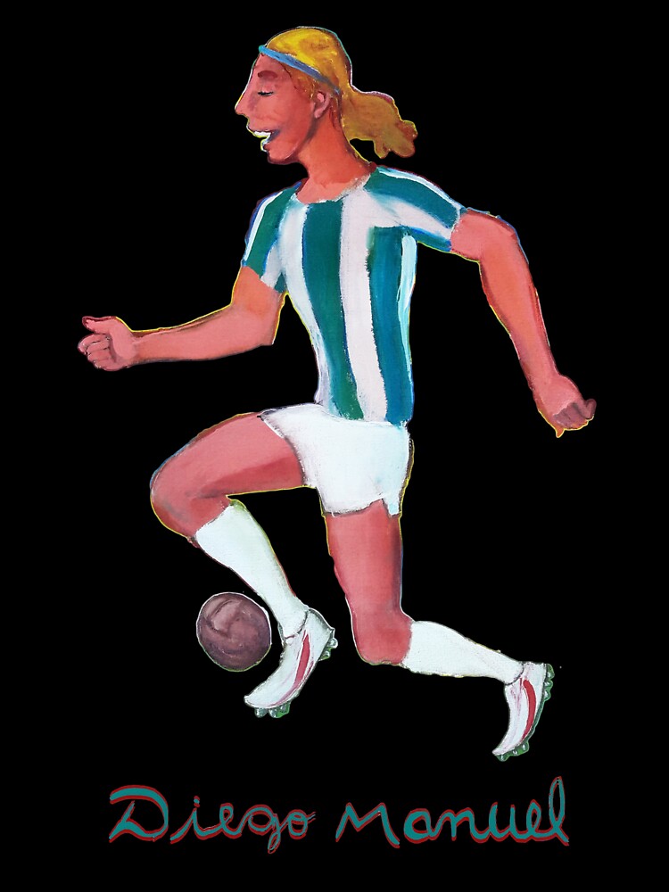 Argentine soccer player by Diego Manuel Rodriguez