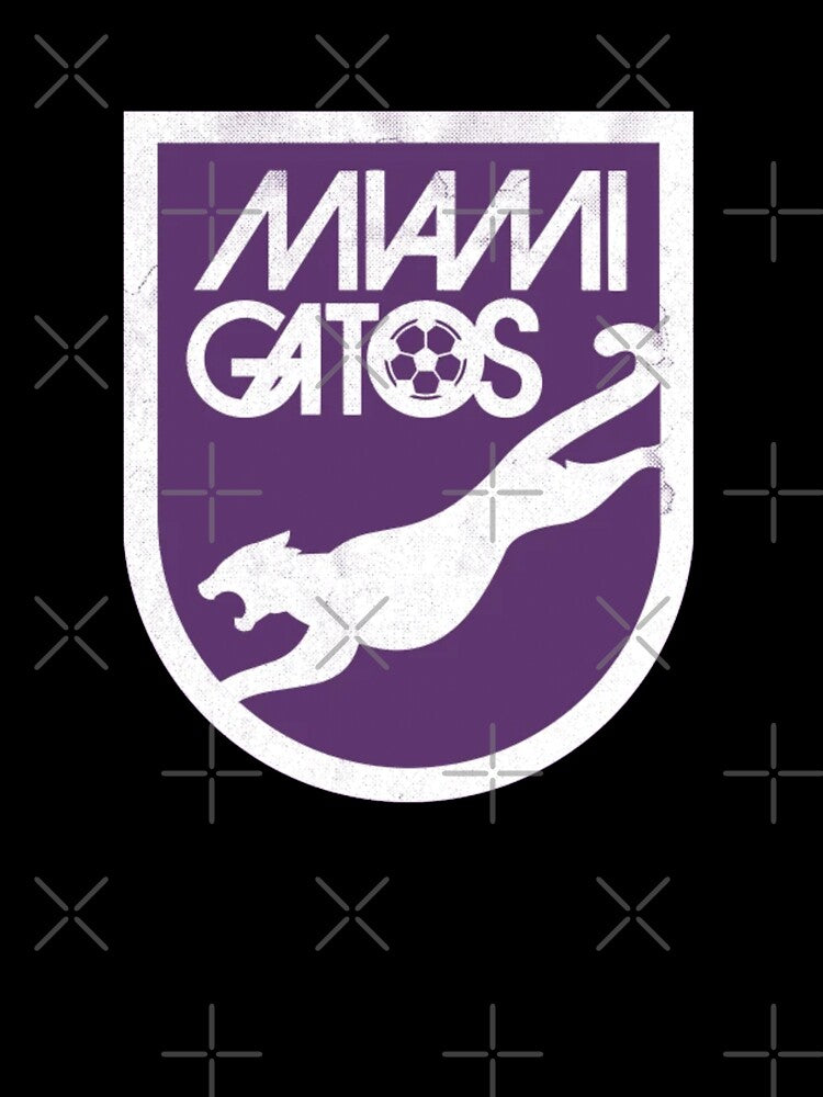 Miami Gatos North American Soccer League Vintage Logo by A Little Bit of  Everything