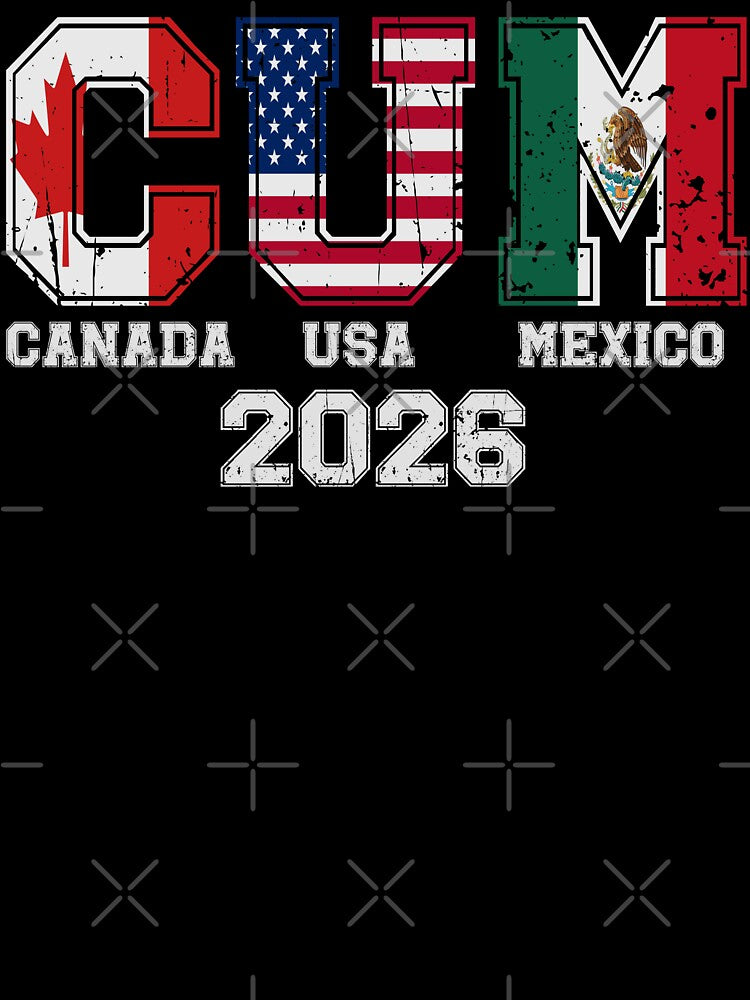 Funny Soccer Canada, USA, Mexico Soccer Tournament 2026 by legendaryskins