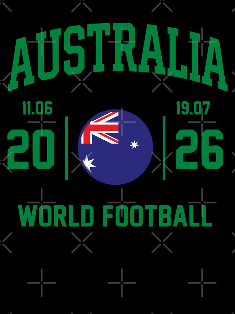 Australia 2026 World Football Fan Sports Supporter Graphic by Imaginationbeyond