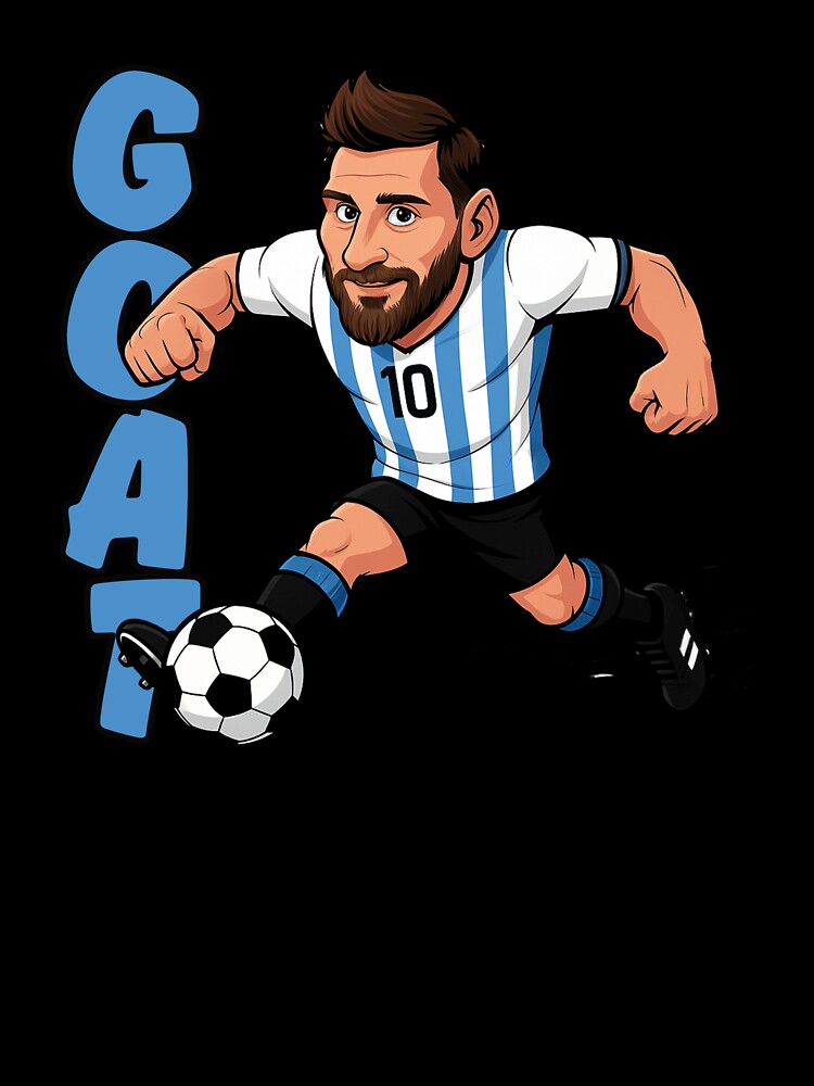 GOAT Mode – Argentina's #10 Legend by Ink on Thread