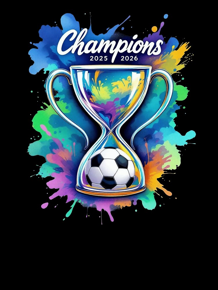 Fantasy Soccer Champions season 2025-2026 trophy, fantasy football Trophy Design - Football Winner by TheGaliyaStudio