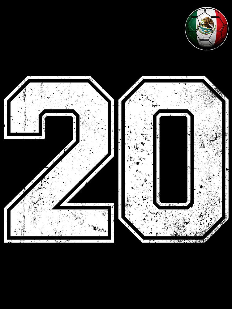 Number 20 Canada Flag Football Fan by BernoNickel