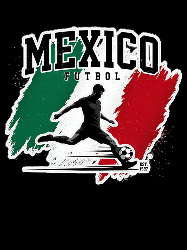 Mexico Soccer Pride Flag Football Fan Design by QuiteOrbit