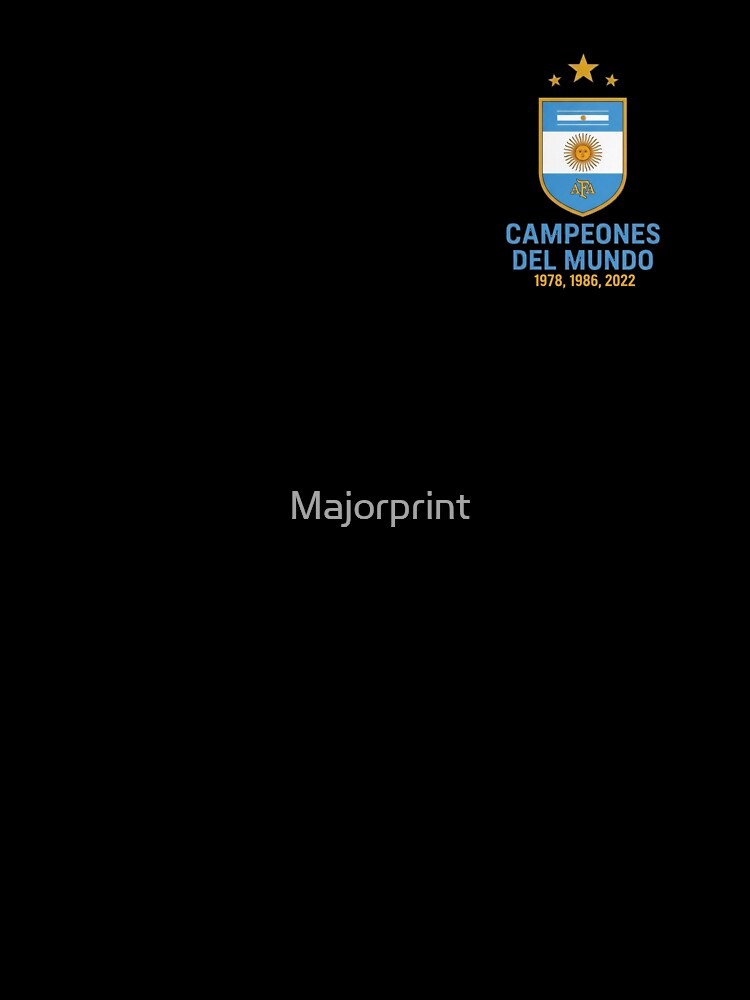 Argentina Soccer History Statement by Majorprint