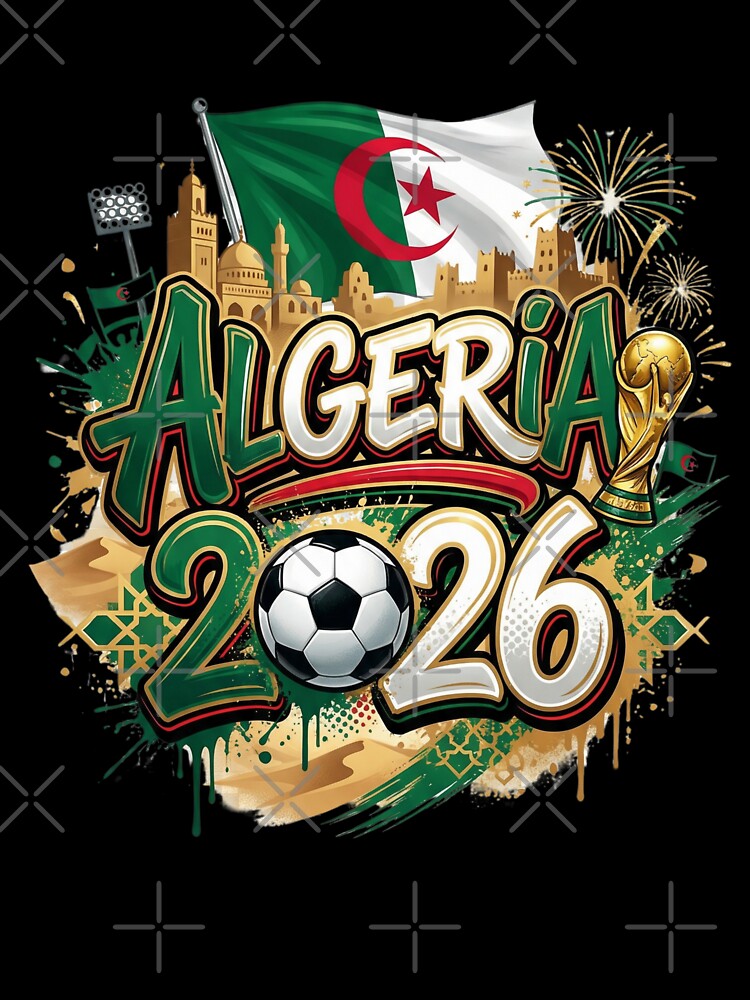 Algeria World Cup 2026 Footbal by Not Hugo