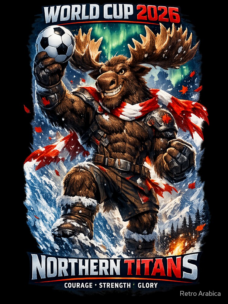 Northern Titans World Cup Spirit by Retro Arabica
