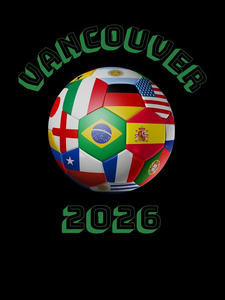 Vancouver soccer 2026 fan tee by XDivineTees