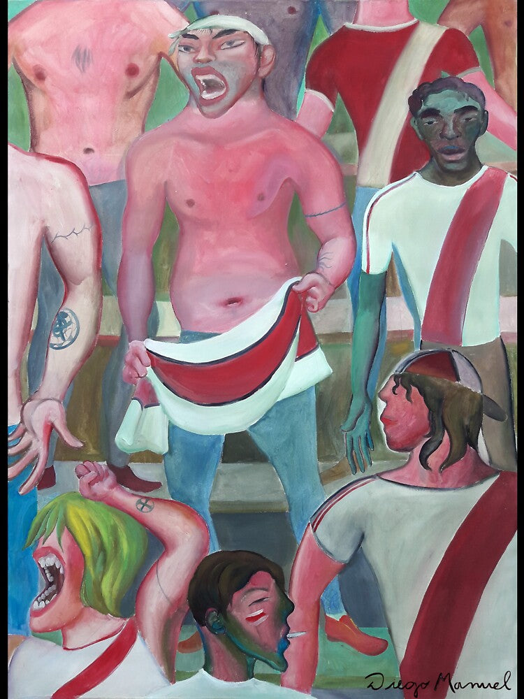The soccerfans by Diego Manuel Rodriguez