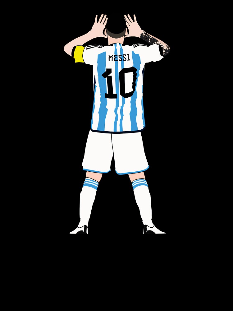Messi 10 Argentina Football Player Fan by LeoSnarf